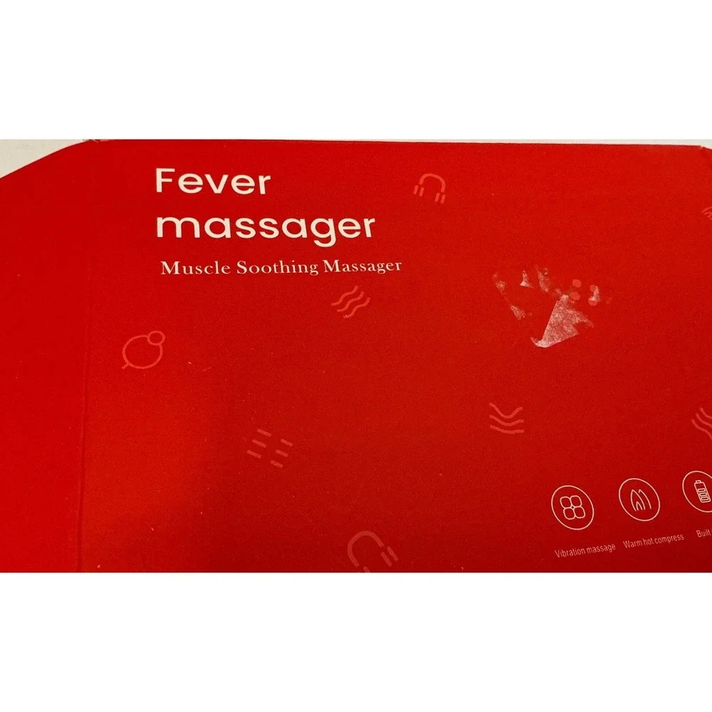 Naxir Fever Massager Muscle Soothing Vibration Heat Compression Grey XBL-8688B